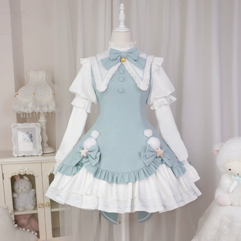 Your princess~Magic Girl~Sweet Lolita Long Sleeve OP Christmas   