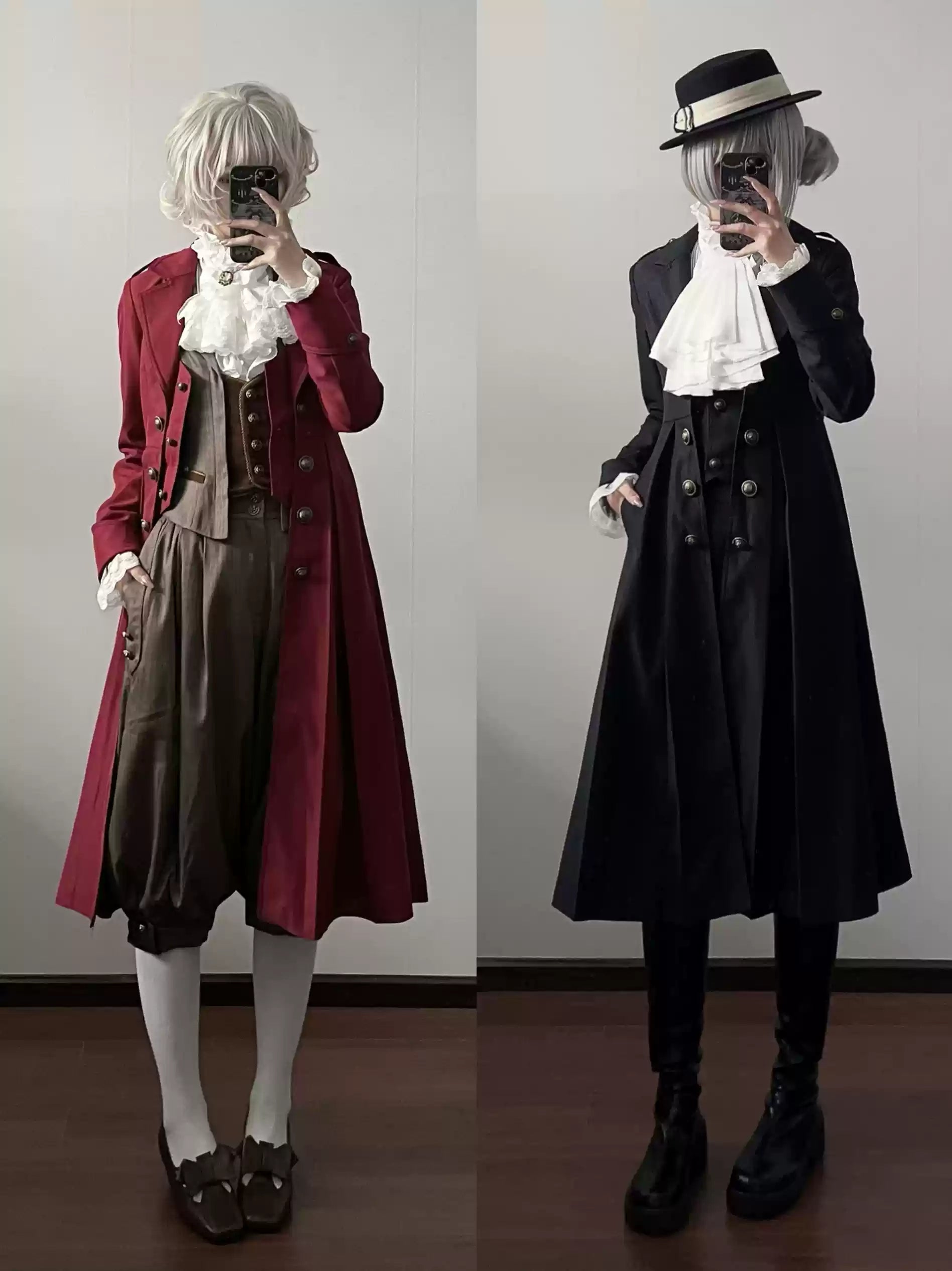 Ouji Lolita Trench Coat Gothic Lolita Coat – 42Lolita