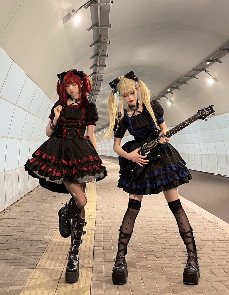 Mengfuzi - Punk Cat - Exquisite Multi-colored Punk Lolita