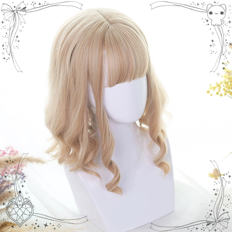 Dalao Home~Elra~Short Lolita Wig Roman Curl Hair   