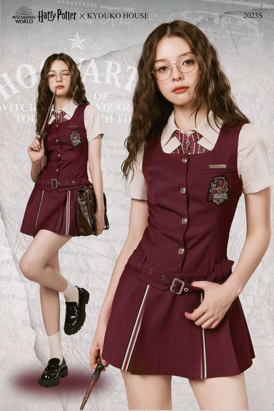 (BFM)KYOUKO~Harry Potter Collab Dress V-Neck Summer Dress   