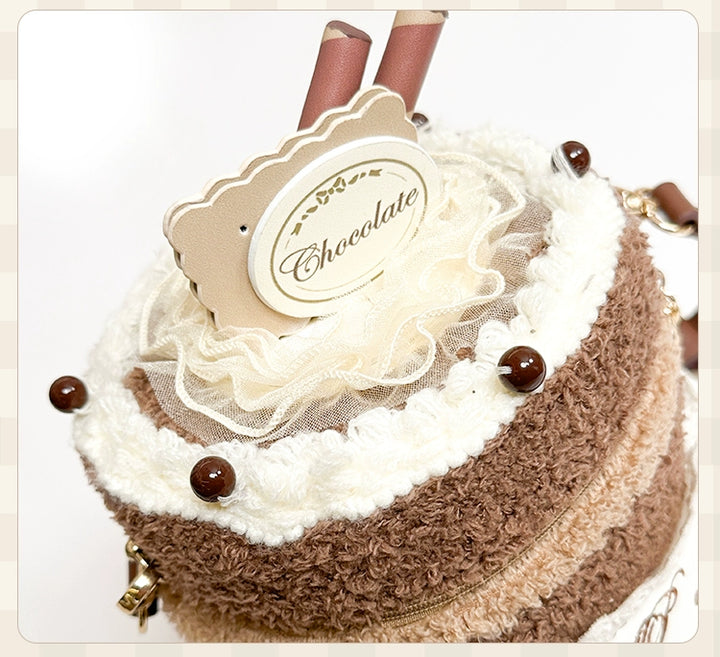 Mademoiselle Pearl~Chocolate Cake~Kawaii Lolita Chocolate Cake Bag   