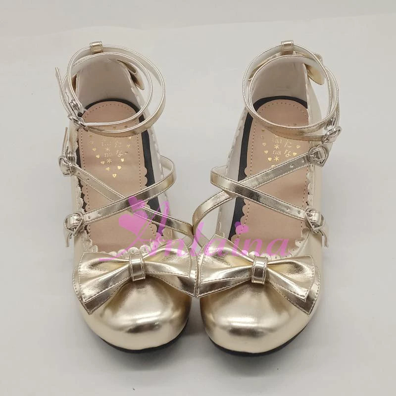 Antaina~Sweet Chunky Heels Lolita Shoes Size 41-44 4034:559166