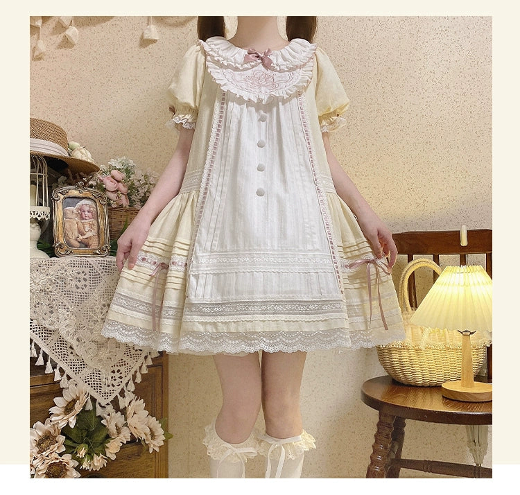 Spireme Cat~Lolita Kawaii Doll Sense Dress   