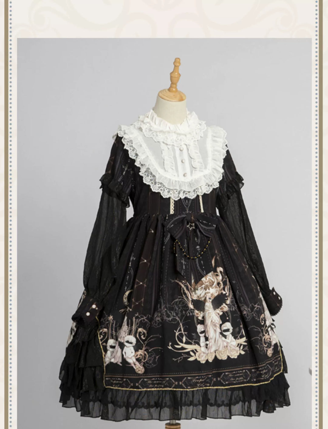 OCELOT~Classic Lolita OP Elegant Daily Lolita Dress   