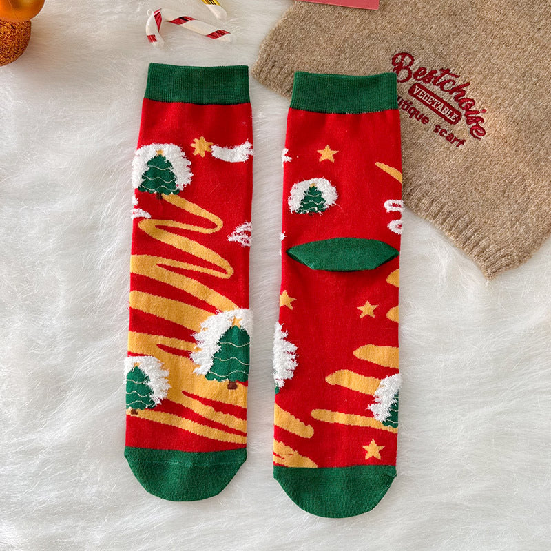 Christmas Cotton Socks Gift Box