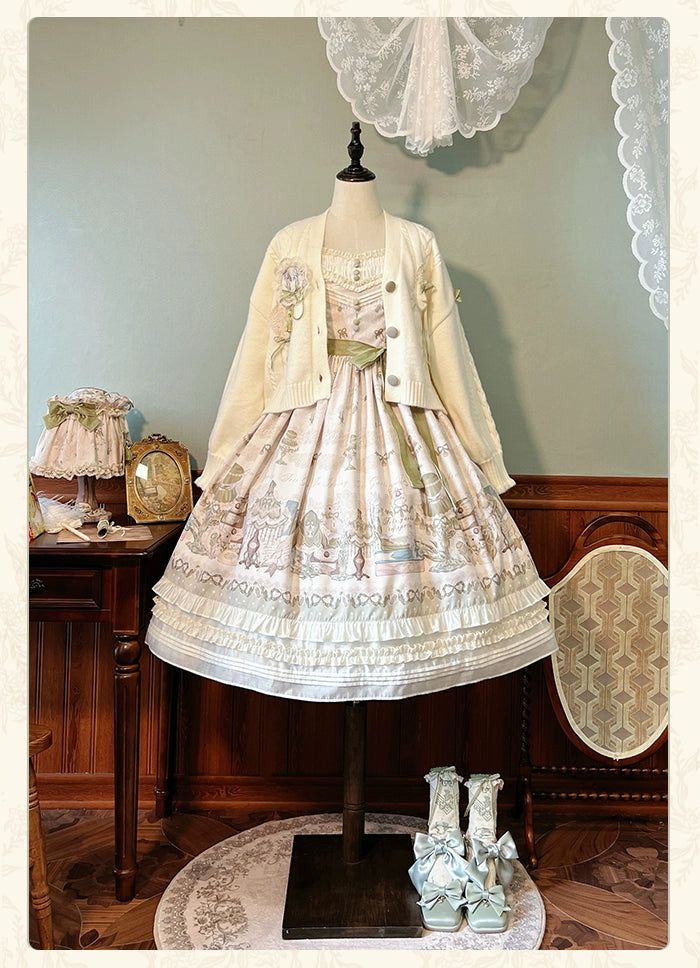 Alice Girl~Iris Study Room~Classic Lolita Cardigan Elegant Lolita Outwear 39304:631000