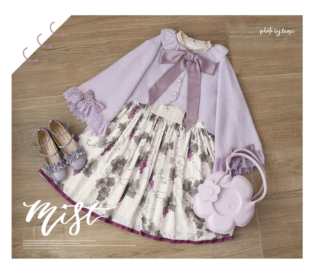 MIST~Qian's Letter~Sweet Lolita Sweater Winter Cardigan Coat