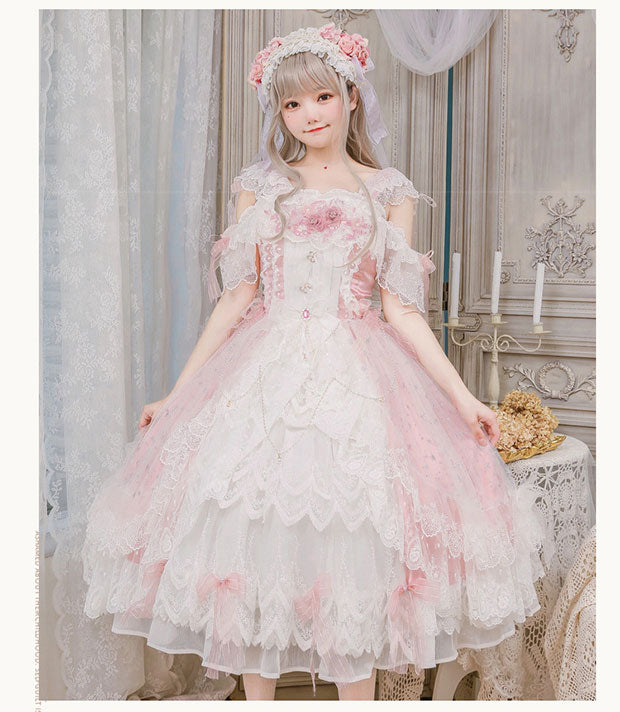 Cat Fairy - Glaze Illusion - Magnificent Wedding Lolita Tea Party Dress