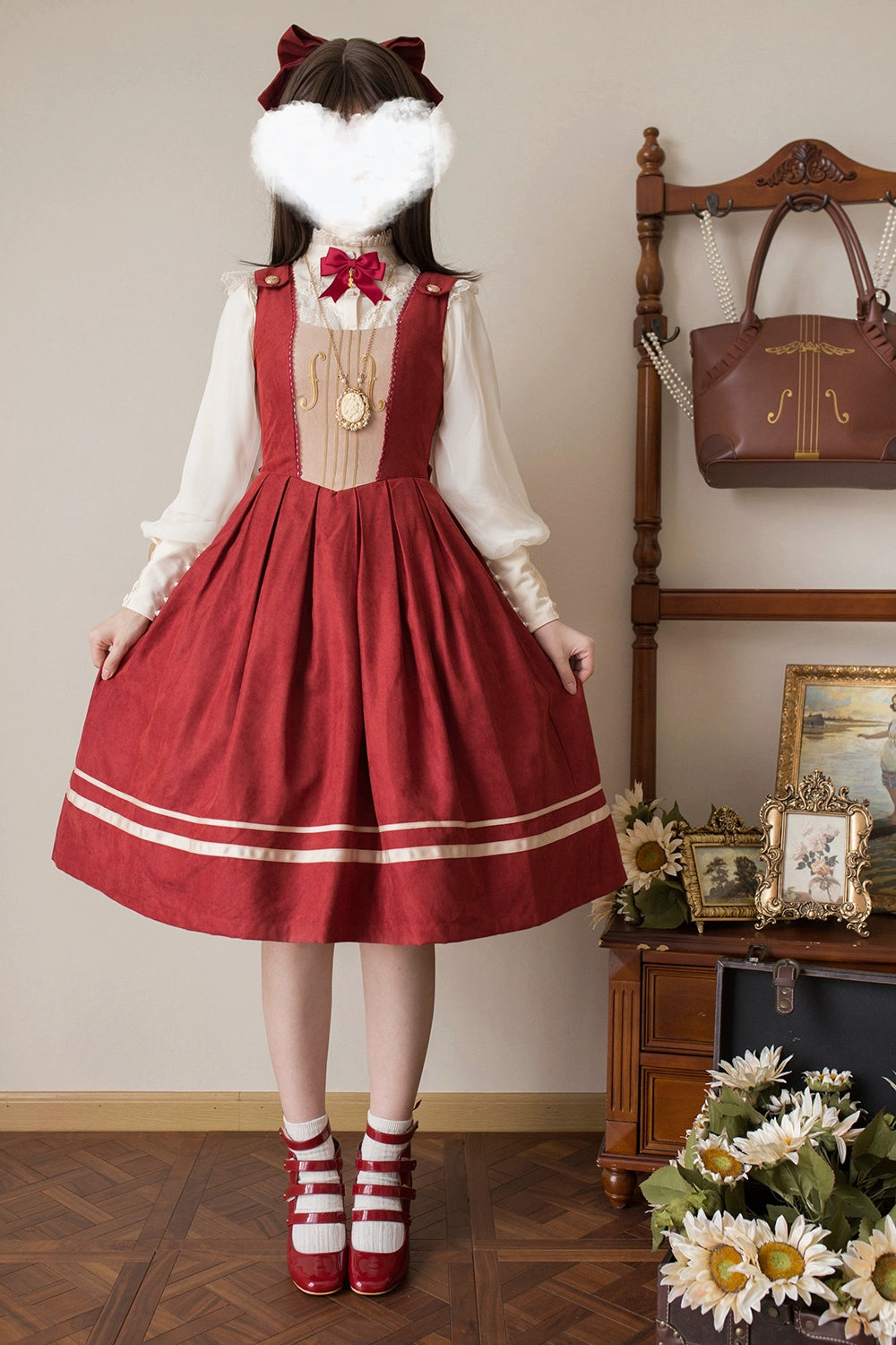 (BFM)Miss Point~Customized Lolita Jumper Dress~Elegant College Lolita JSK 32198:377454
