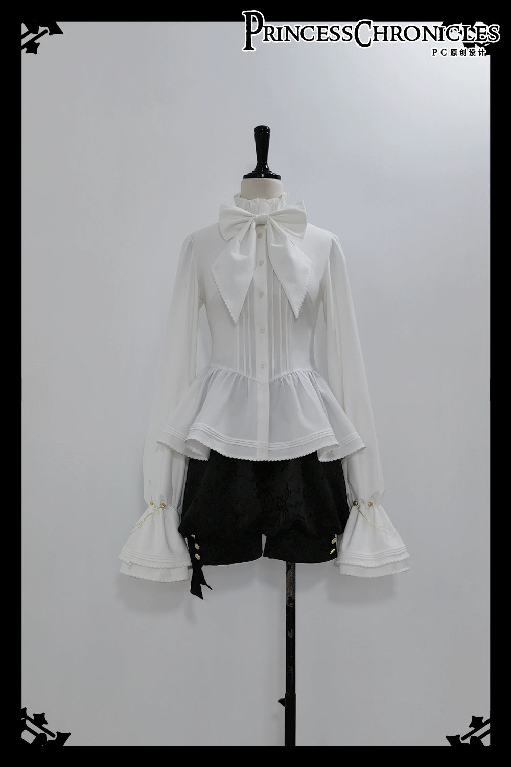 Princess Chronicles - Rabbit Hunt 2.0 - Ouji Lolita Retro Cool Prince Shirt XS shirt (pre-order)