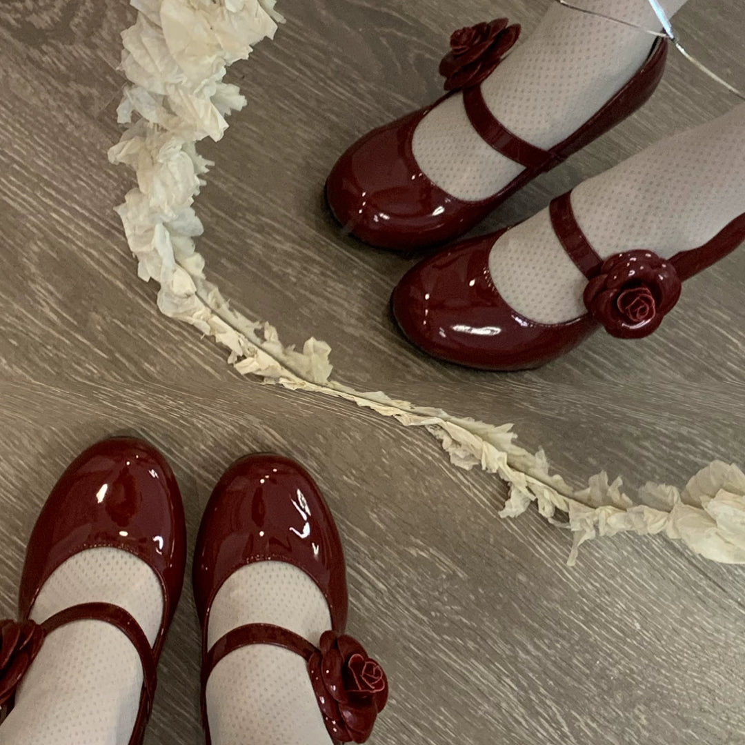 Bingo Lulu~Retro Sweet Lolita Shoes Mary Jane Lolita High Heels   