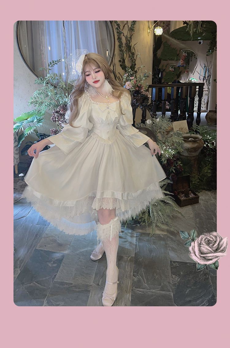 HardCandy~Plus Size Fishbone Birthday Lolita Dress   
