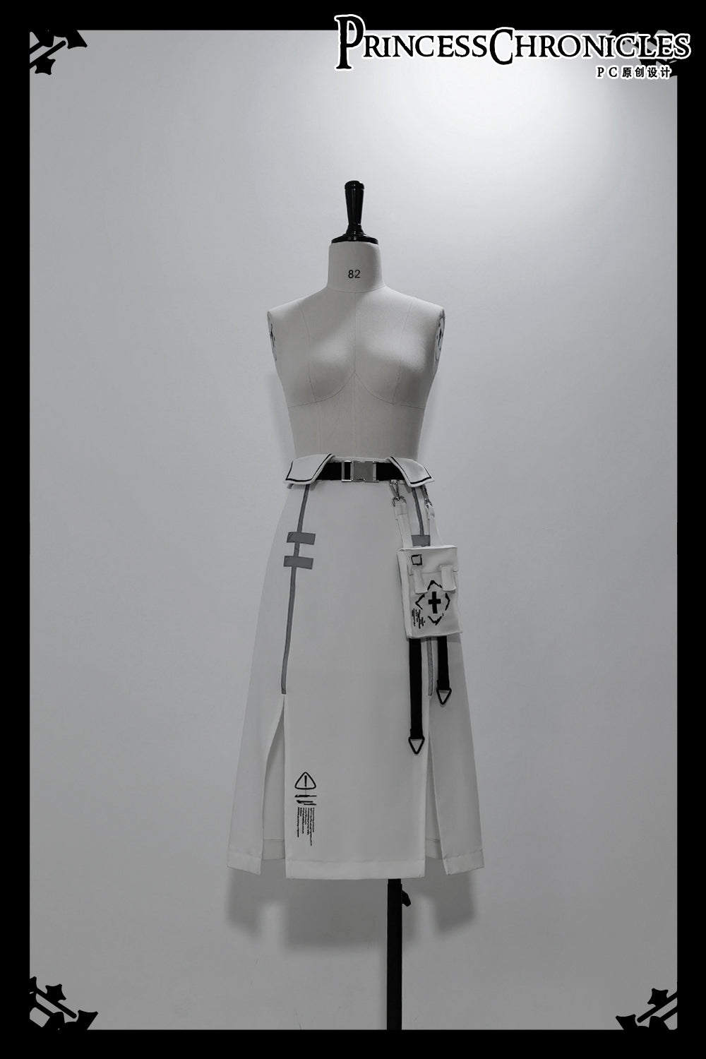 Princess Chronicles~Dry sea and Ashlar~Ouji Lolita White Cloak Set S skirt (pre-order) 