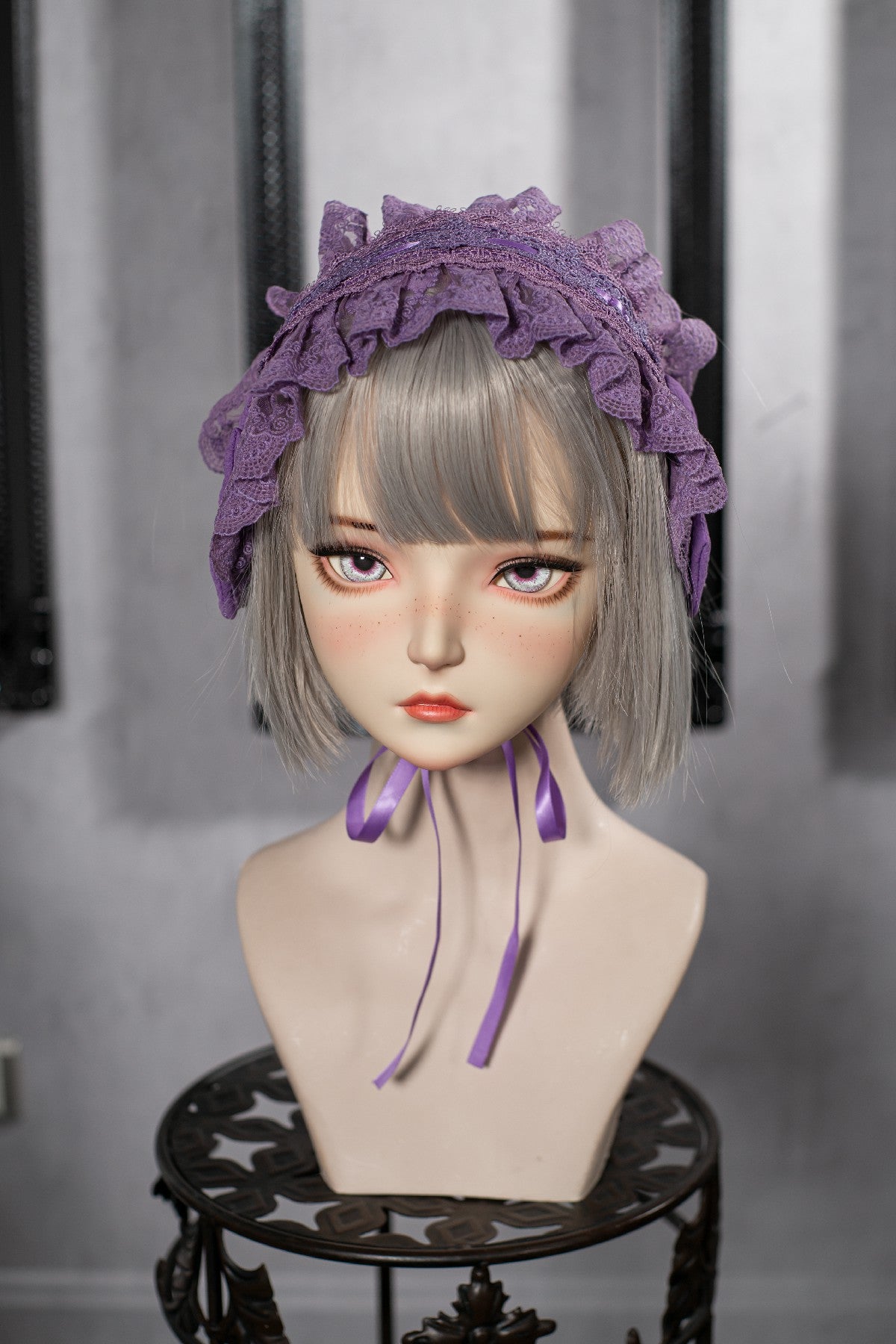 OCELOT~Contract Cross~Gothic Lolita Headband Multicolors purple  