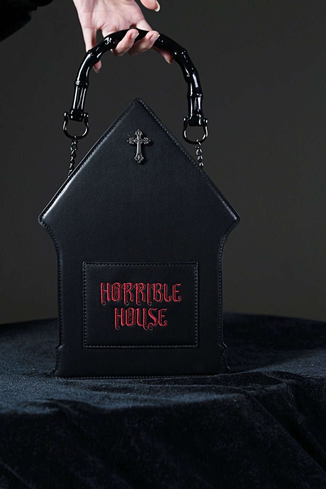 LilithHouse~Horror House~Gothic Lolita Handbag PU Crossbody Bag