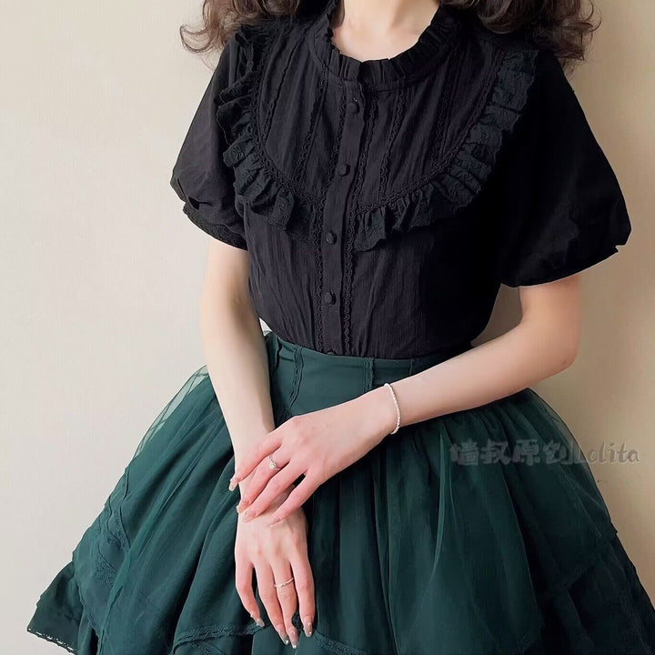 (Buyforme)Uncle Wall Original~Rich Girl~Elegant Lolita SK and Shirt   