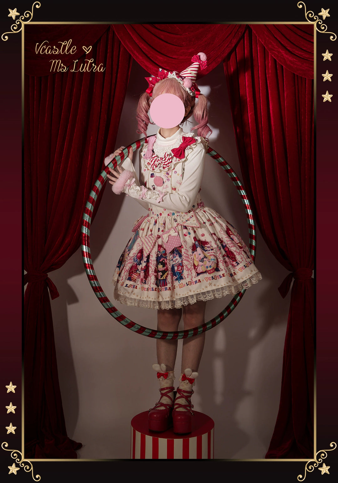 Vcastle~IP Collab Sweet Lolita Salopette and SK