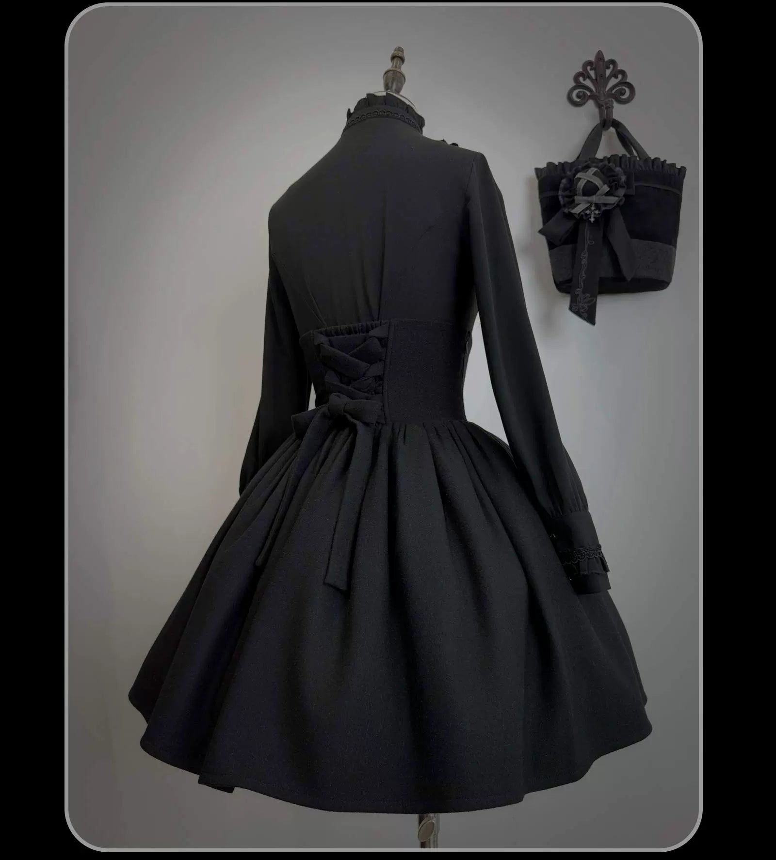 The Seventh Tenet - Classic Lolita Wool SK Set, Detachable Cape 44394:806966