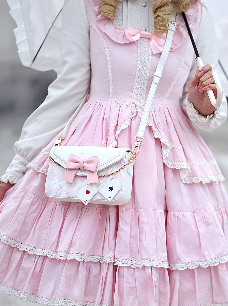 Milk Tea Bear~Sweet Lolita Bowtie Bag   