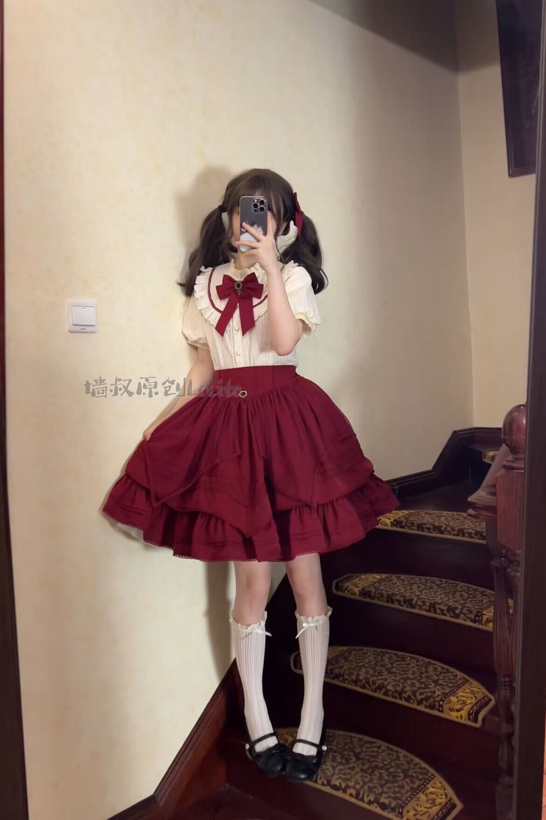 (Buyforme)Uncle Wall Original~Rich Girl~Elegant Lolita SK and Shirt   