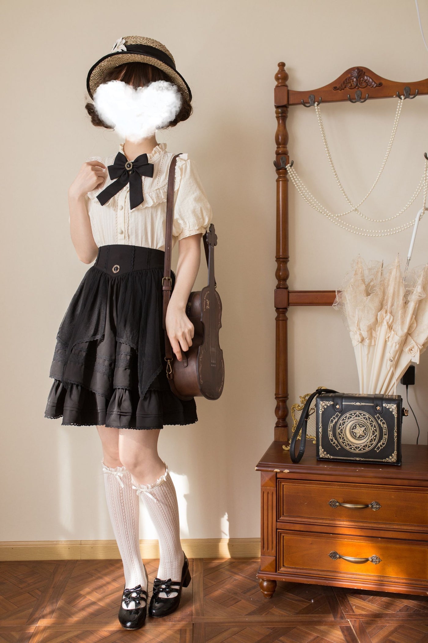 (Buyforme)Uncle Wall Original~Rich Girl~Elegant Lolita SK and Shirt   