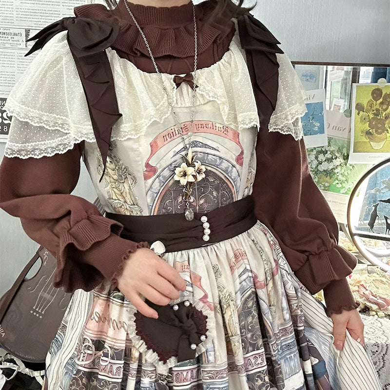 Forest Fluorescent Carps~Sweet Lolita Sweater Autumn and Winter Lolita Inner Wear 40512:662072