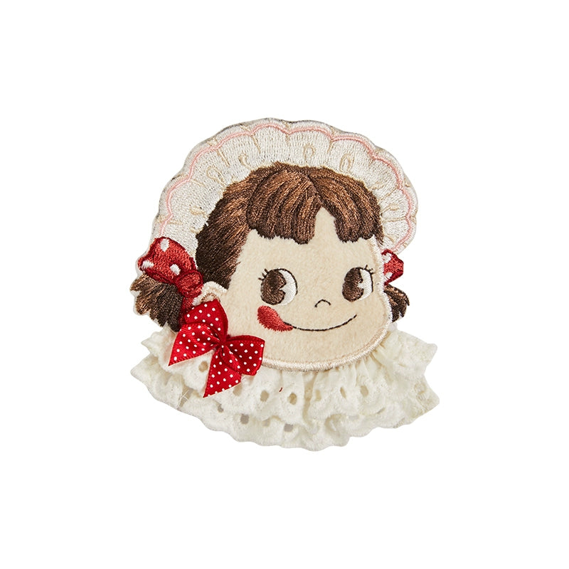 Summer Fairy - IP collab Kawaii Lolita Accessories Necklace Clips Socks Brooches Milk Girl Brooch - Beige