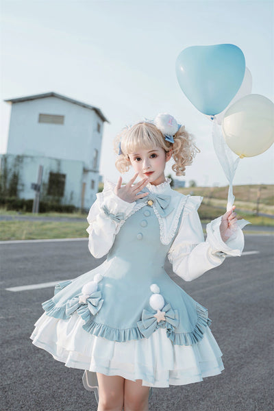 Your princess~Magic Girl~Sweet Lolita Long Sleeve OP Christmas   