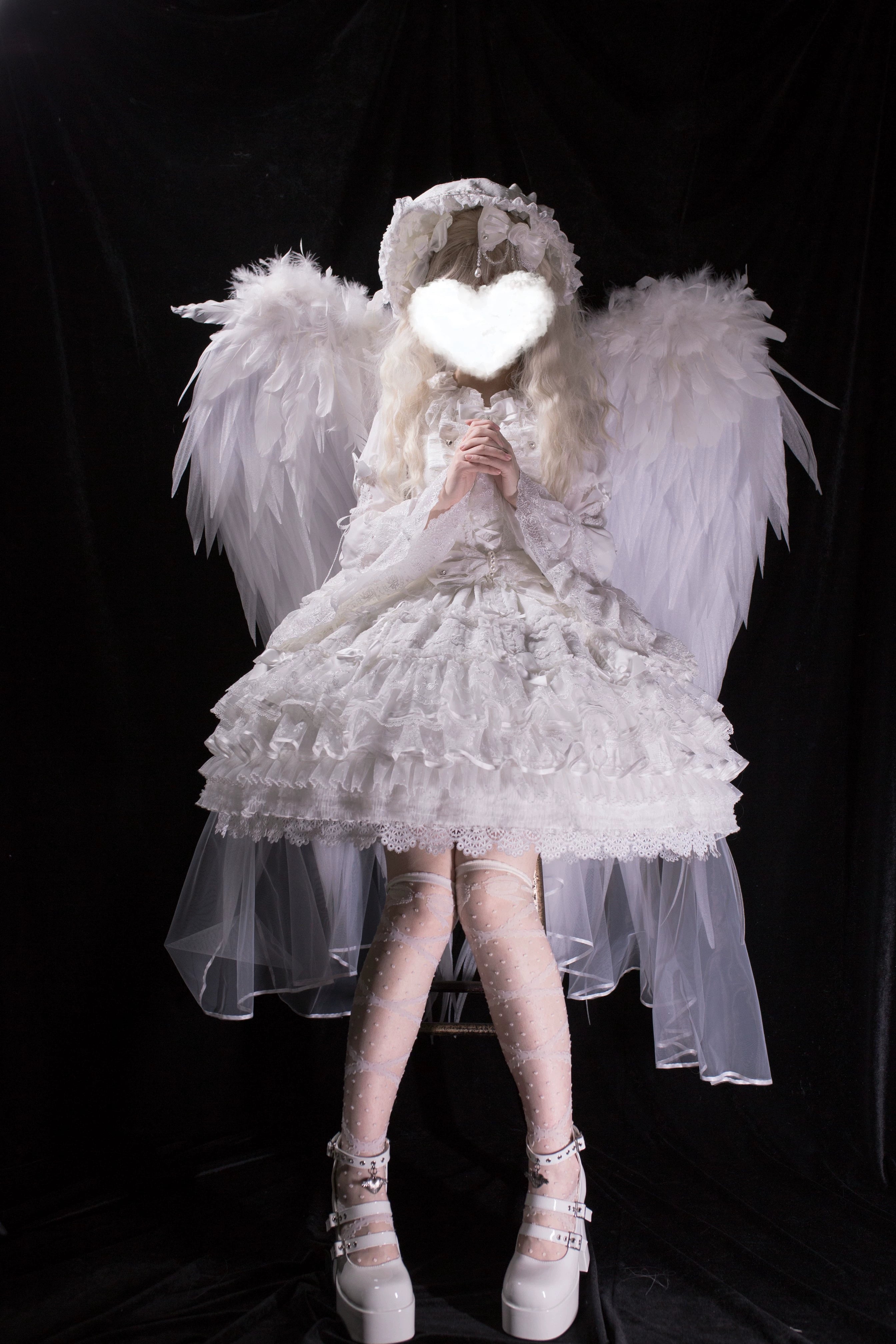 Flower Banquet - Wishing Star - Sweet Wedding Lolita JSK Bridal Lolita Dress 41860:716212