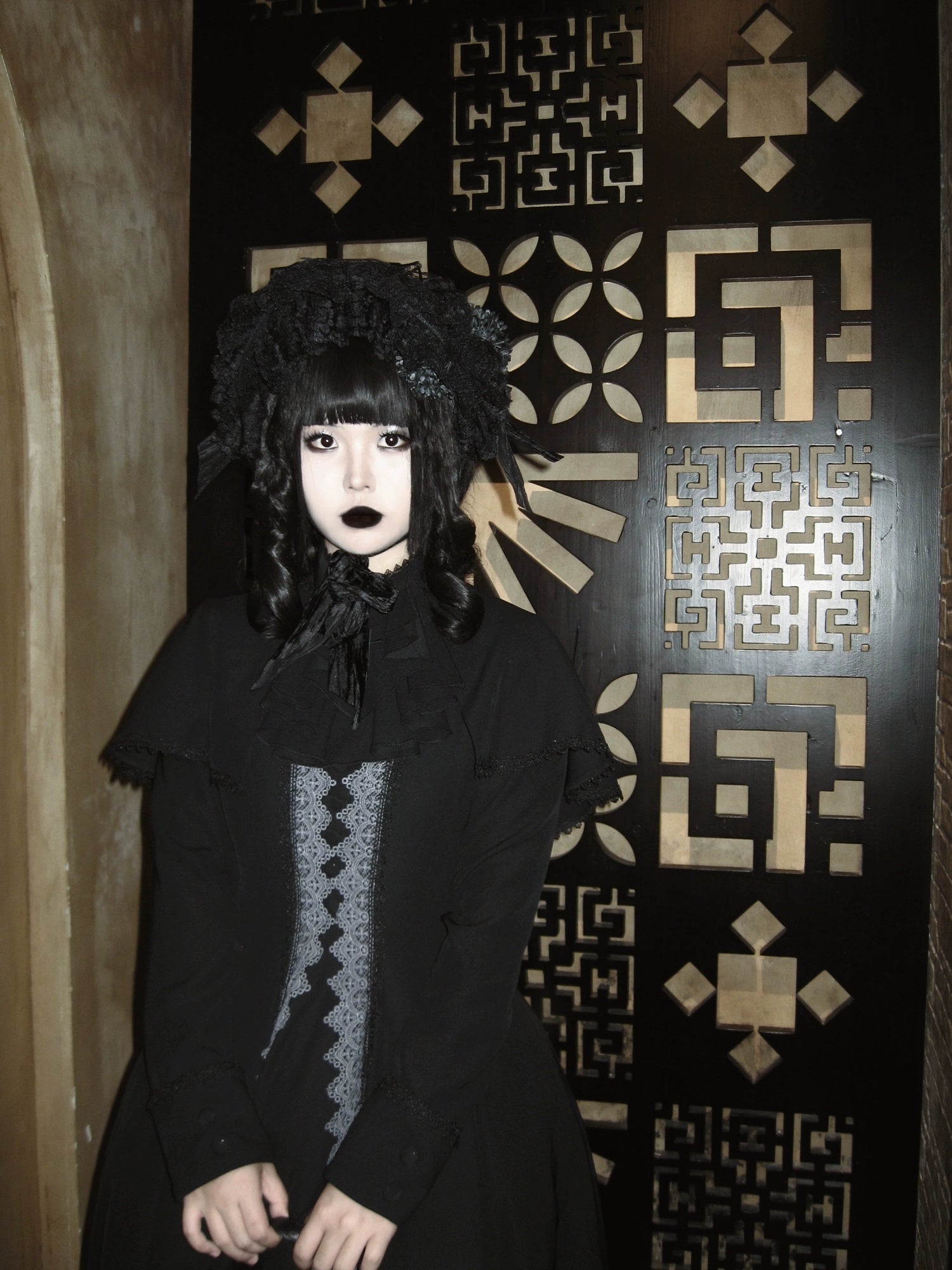 Honey Princess~Handmade Gothic Lolita BNT Halloween Lolita Hat 40430:662324