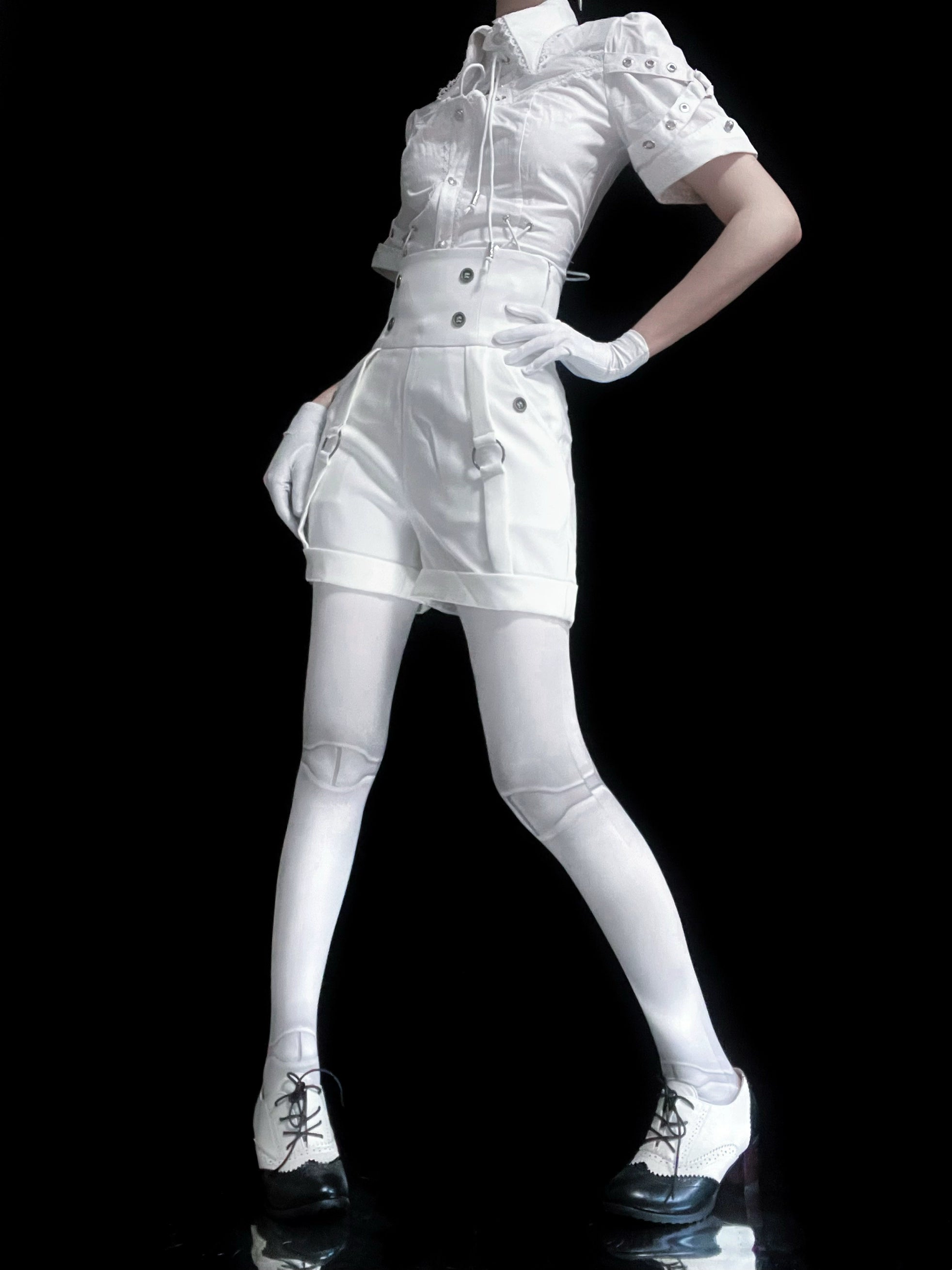 Gazing Galactic - Ouji Lolita Shorts Hight Waist Shorts