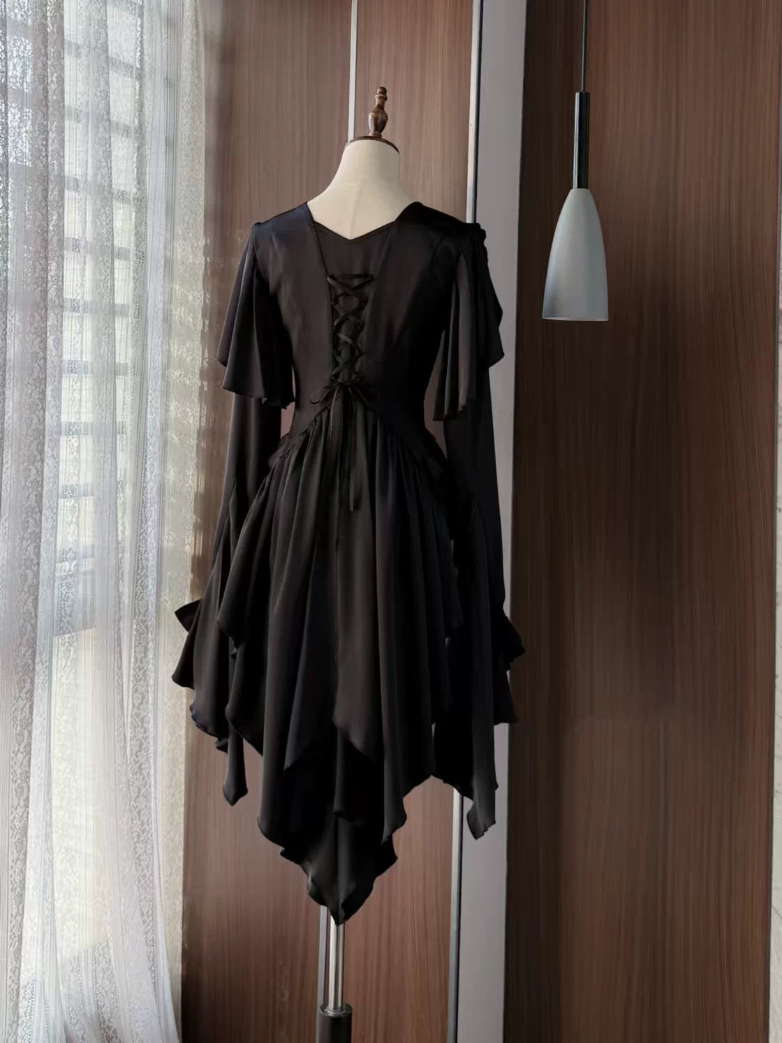 Abyssal Echo - Mermaid Inspired Ouji Lolita Shirt & Side Zipper SK Dress