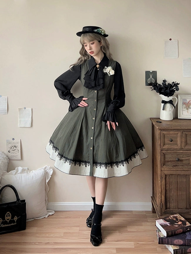 Forest Song~Artemis~ Classic Lolita JSK Double Sided Lolita Dress   