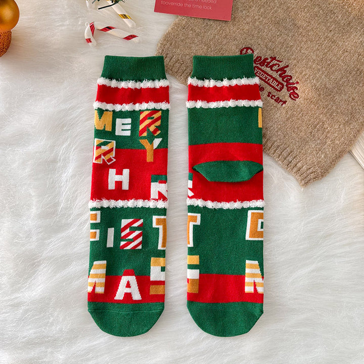 Christmas Cotton Socks Gift Box