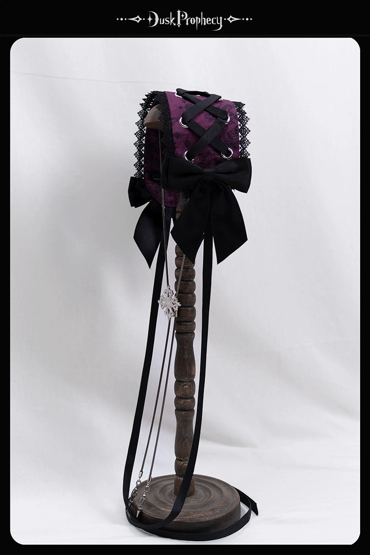 DuskProphecy - Coccyx - Elegant Lolita Hair Accessories Set Multicolors 34726:464820