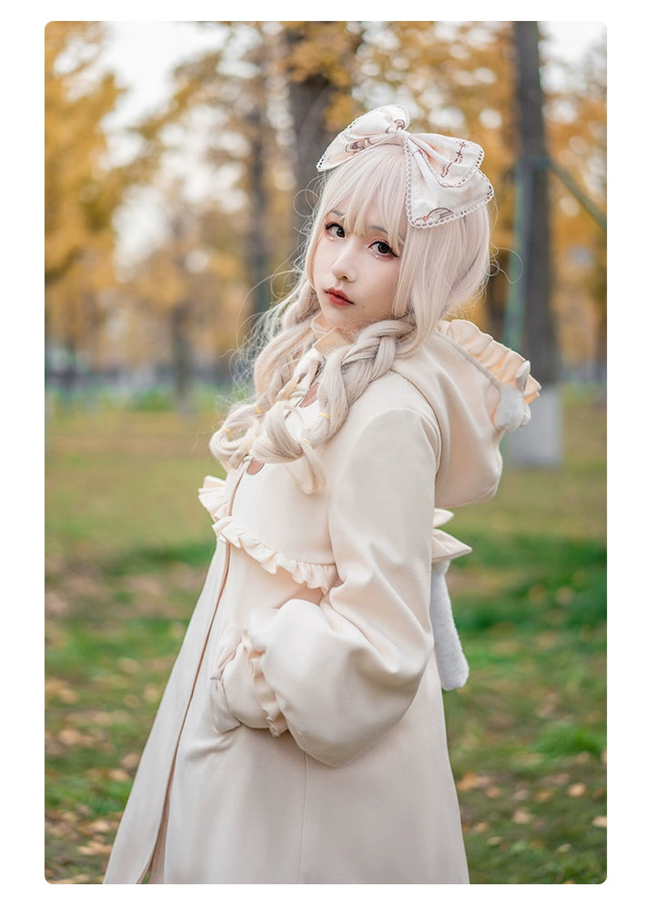 Fairy Cat~Sweet Lolita Coat Autumn and Winter Lolita Outwear   