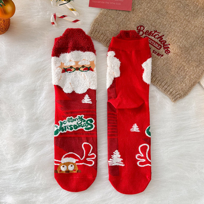 Christmas Cotton Socks Gift Box