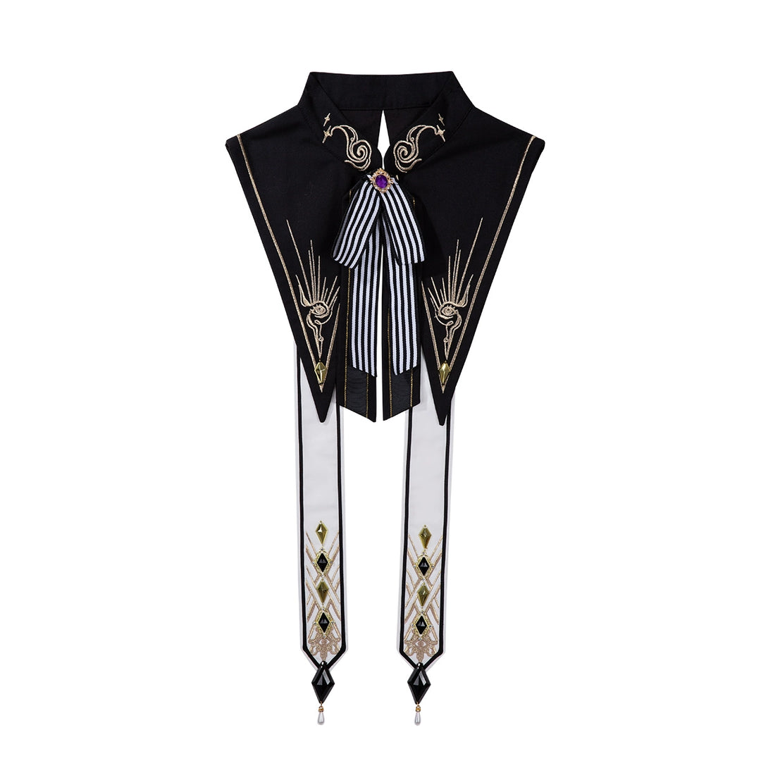 Your Princess~Eye of Truth~Elegant Gothic Lolita Dress Suit With Embroidery Fake Collar Only S