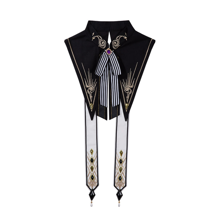 Your Princess~Eye of Truth~Elegant Gothic Lolita Dress Suit With Embroidery Fake Collar Only S