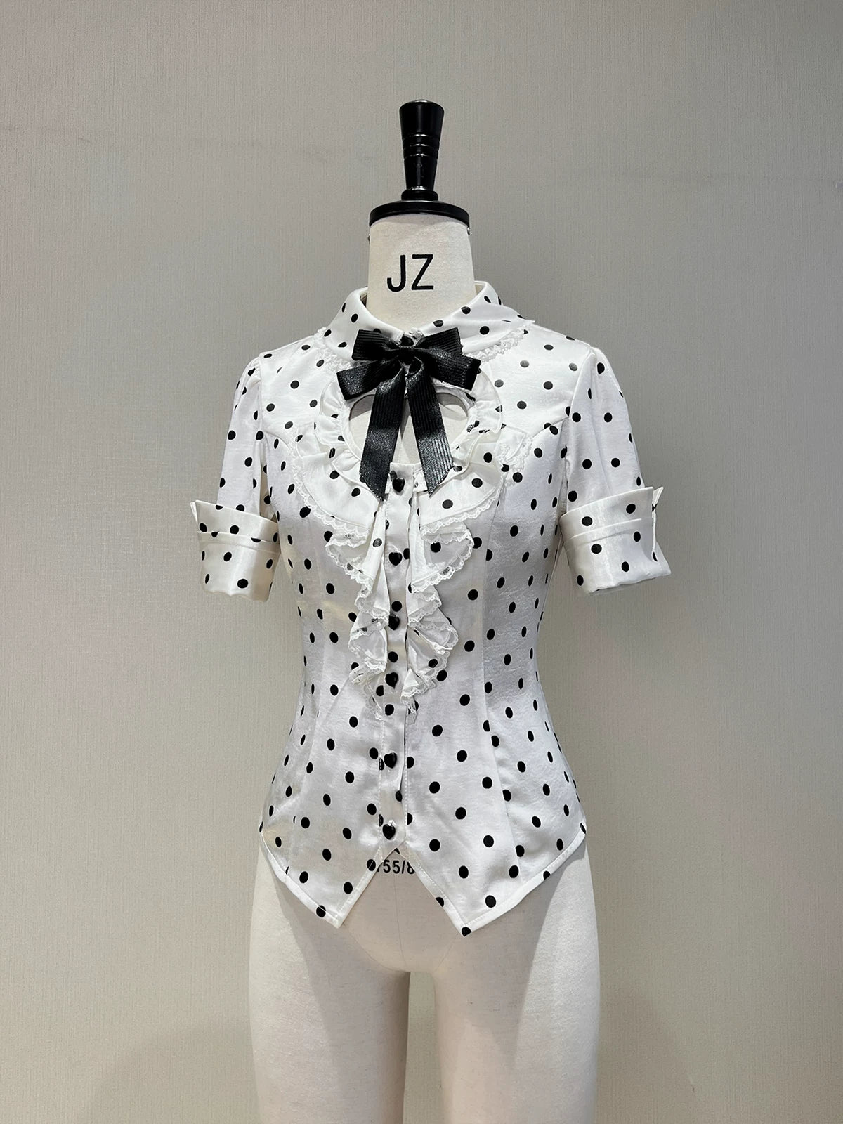 Dalmatian - Gothic Lolita Bust-supporting JSK Dress, High-low Hem 45605:854970