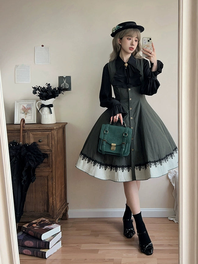 Forest Song~Artemis~ Classic Lolita JSK Double Sided Lolita Dress   