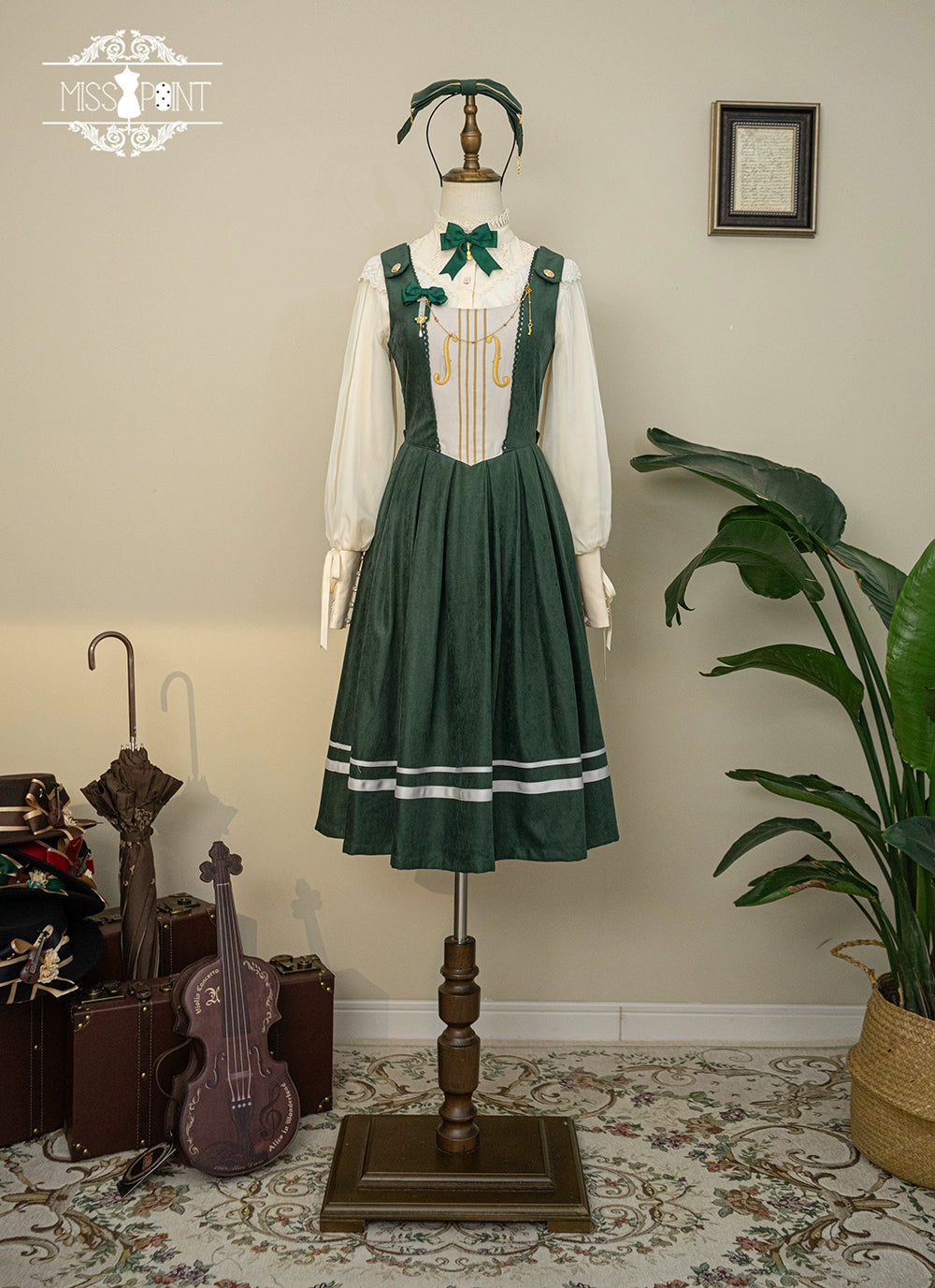 (BFM)Miss Point~Customized Lolita Jumper Dress~Elegant College Lolita JSK 32198:377376