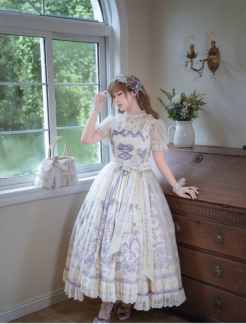 NanShengGe - Purple Memoirs - Plus Size Lolita Classic Dress Suit