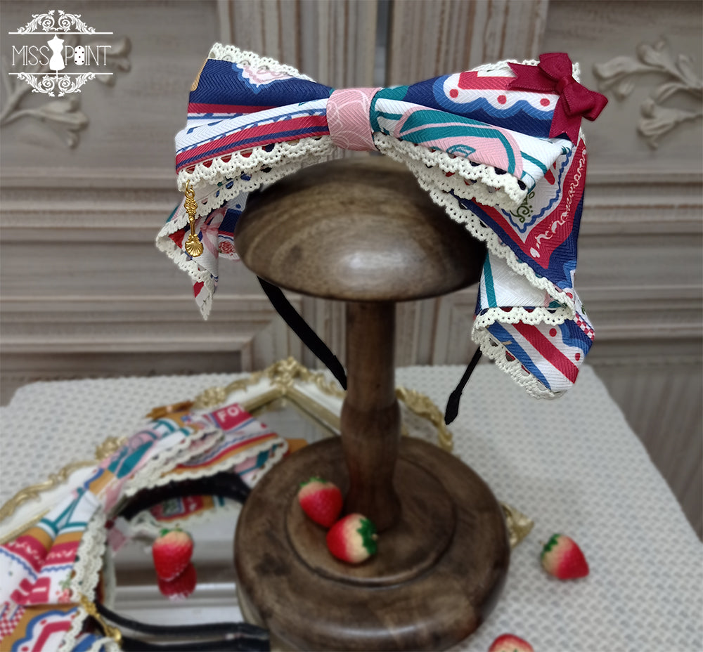 (Buyforme)Miss Point~Berry Rose Lolita Accessories Collection KC Beret Necklace 19346:275452