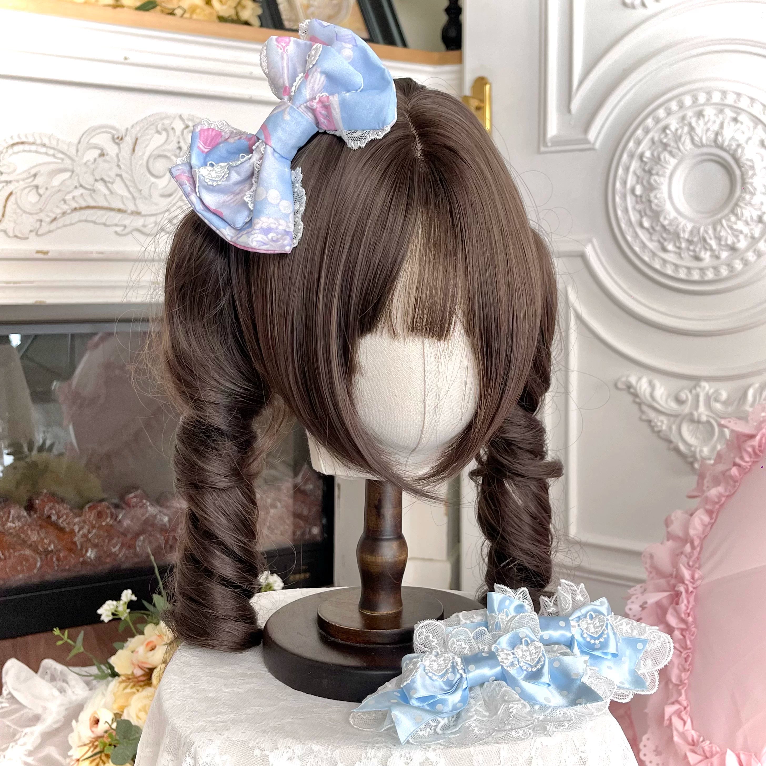 Cotton Lining Old School Lolita JSK Dress, Cosmetic Print 45924:868577