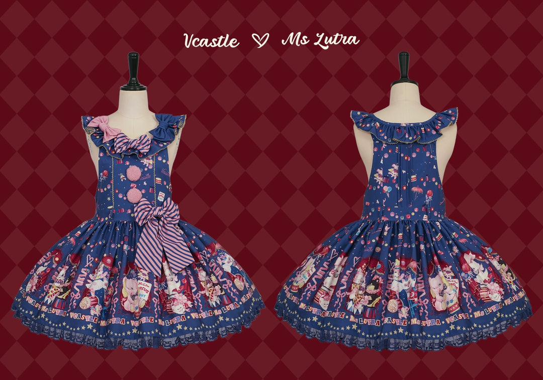 Vcastle~IP Collab Sweet Lolita Salopette and SK