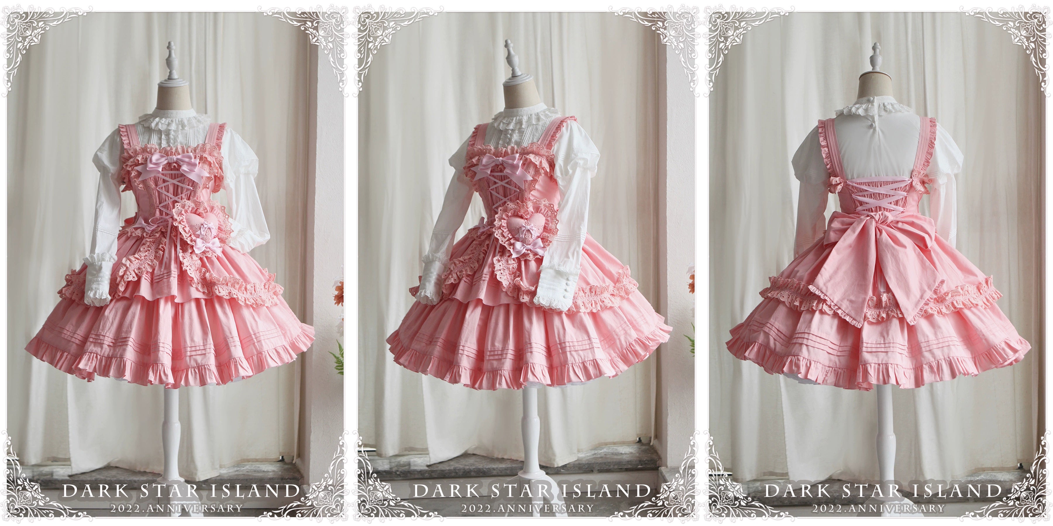 Dark Star Island - Halloween Gothic Lolita JSK Short Lolita Jumper Dress