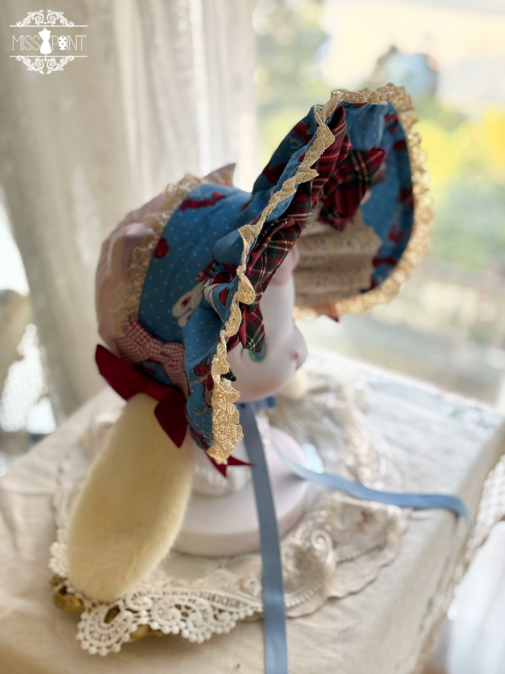 Miss Point - Forest Berry Bunny - Classic Lolita Accessory Cute Rabbit BNT KC and Brooch
