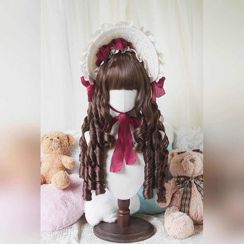 Imperial Tea~Vintage Lolita Wig Doll-Like Elegant Hair   